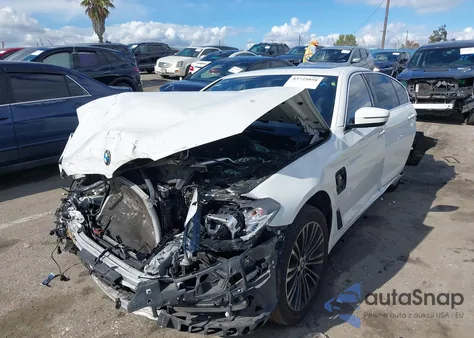 2018 BMW 530E Iperformance z USA, uszkodzony, nr VIN WBAJA9C54JB034636